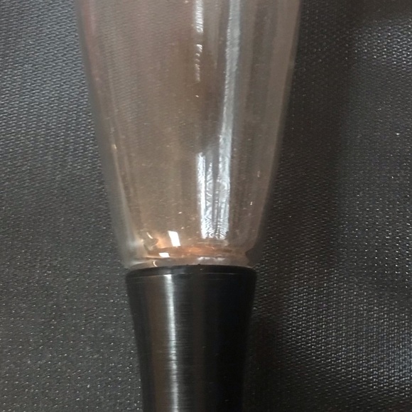 Vintage David Douglas Lighted Drinking Glass Black & Gold with Box & Stickers - Picture 4 of 5